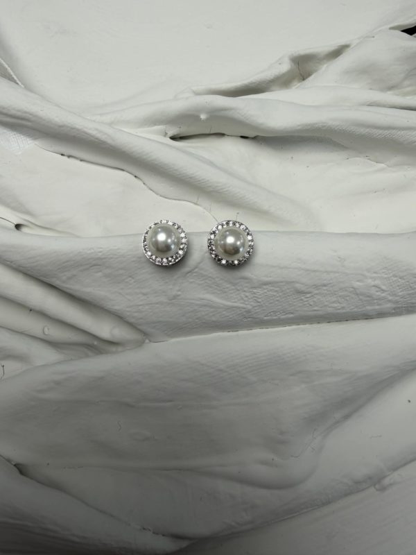 Pearl Crystal Earrings